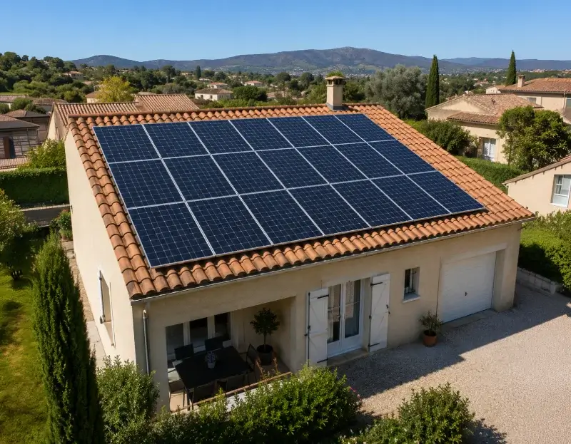 Prime à l'autoconsommation panneaux solaires Lusseray — aide financière de l'État